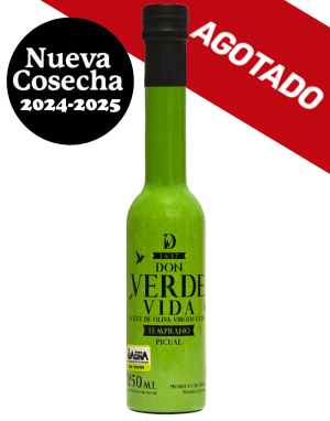 Aceite de Oliva Virgen Extra<br>Temprano Picual 250ml<br>Octubre 2024