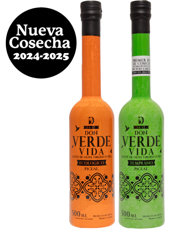 Aceite de Oliva Virgen Extra<br>Octubre 2024<br>Pack 6 Botellas 500ml
