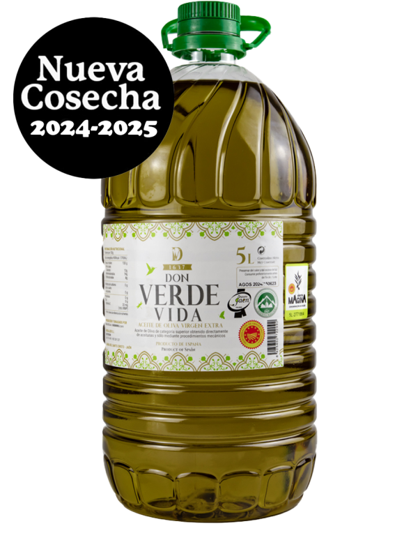 Aceite de Oliva Virgen Extra<br>Noviembre 2023<br>Garrafa 5L